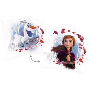Pernuță Frozen 2 My destiny's calling Olaf, 40 x 40 cm
