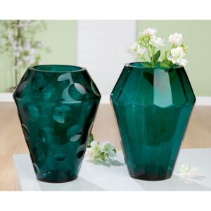 Set 2 vaze TINTA, sticla, 11x23 cm