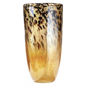 Vaza LEOPARDO, sticla, 18x36.5 cm
