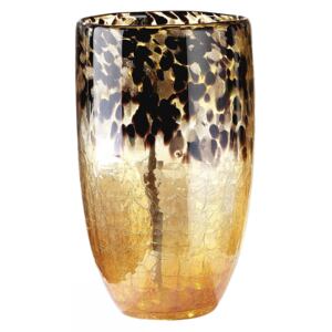 Vaza LEOPARDO, sticla, 17.5x29 cm