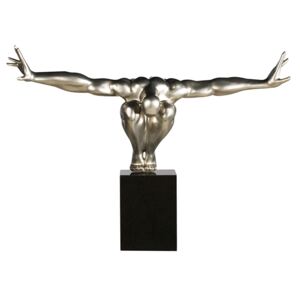 Figurina CLIFFHANGER, rasina marmura, 75X55 cm