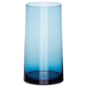 Vaza albastra din sticla 16 cm Style Hubsch