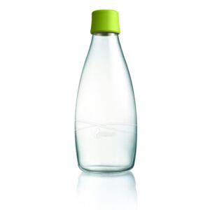Sticlă cu garanție pe viață ReTap, 800 ml, verde deschis