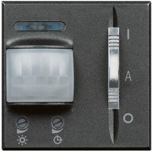 Senzor miscare Bticino HS4432 Axolute - Senzor infrarosu, 2M, 230V, 6A, negru