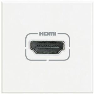 Priza semnal Bticino HD4284 Axolute - Conector HDMI, 2M, alb