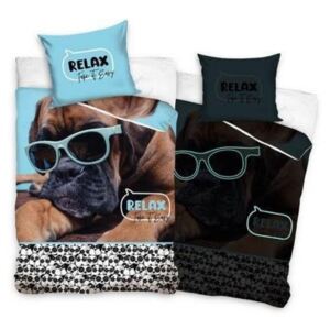 Lenjerie de pat Câine (Relax) fosforescentă