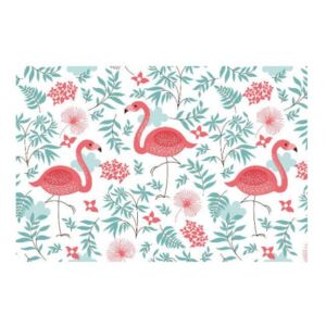 Placa decorativa bucatarie, antistropire, Tablou Flamingo