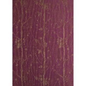 Tapet textil din vascoza si poliester culoare violet - M8516