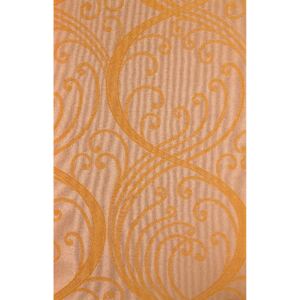Tapet textil din vascoza si poliester culoare portocaliu - M8554