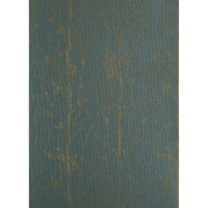 Tapet textil din vascoza si poliester culoare bleu - M8506