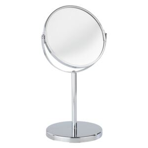 Oglindă cosmetică cromată Wenko Assisi , înălțime 35 cm