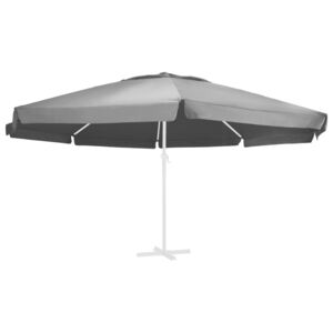 Pânză de schimb umbrelă de soare de grădină, antracit, 600 cm