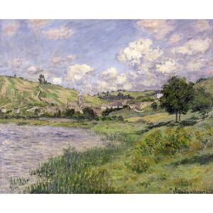 Claude Monet - Landscape, Vetheuil, 1879 Reproducere