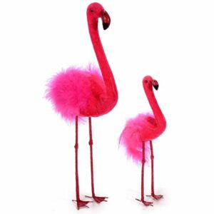 Set decor pasari Flamingo