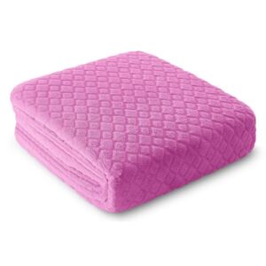 Pătură de lux, culoarea roz Lăţime: 170 cm | Lungime: 210 cm