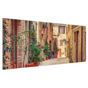 Tablou cu străduță mediteraneenă de vară (Modern tablou, K013876K12050)