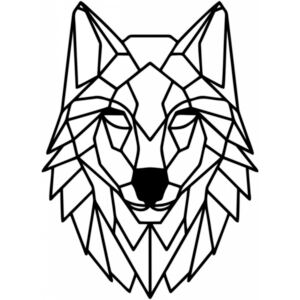 Decoratiune perete - Wolf