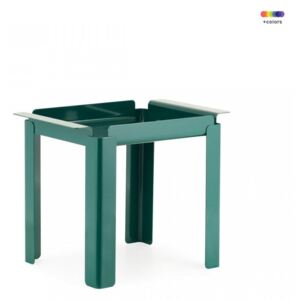 Masuta verde din otel 33x48 cm Box Table Normann Copenhagen
