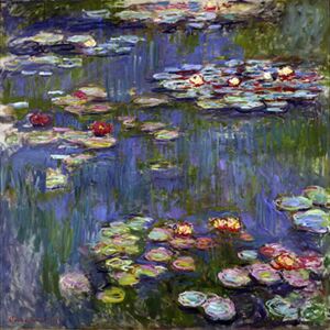 Reproducere tablou Claude Monet - Water Lilies 3, 70 x 70 cm