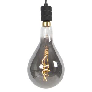 Lampă suspendată incluzând sticlă de fum cu filament spiralat A165 - Cavalux