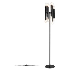 Lampă Art Deco negru 12 lumini - Facil