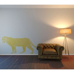 GLIX Cheetah - autocolant de perete Galben 100 x 50 cm