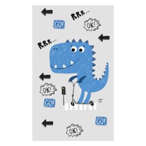 Prosop pentru copii Dinosaurus albastru 30x50 cm