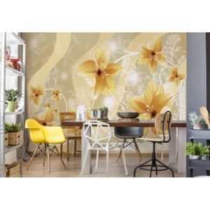 Fototapet - Luxury Floral Design Vliesová tapeta - 206x275 cm