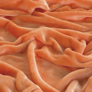Asternut elastic din microflanel coral pat dublu