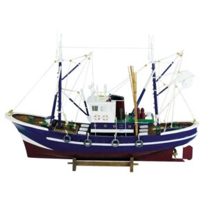 Barca de pescuit din lemn 58x40cm 5106