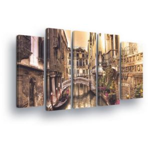 GLIX Tablou - Sepia City 2 x 30x80 / 3 x 30x100 cm