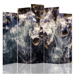 CARO Paravan - Water Abstraction 1 | cinci păr?i | unilateral 180x180 cm