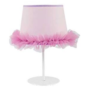 Lampă de masă copii BALLET 1xE14/40W/230V roz