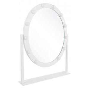 Oglindă verticală ROSTRENEN, LED, alba, 60 x 50 x 3 cm