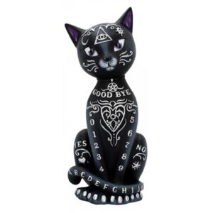 Statueta pisica neagra Pisicuta Mistica 26 cm