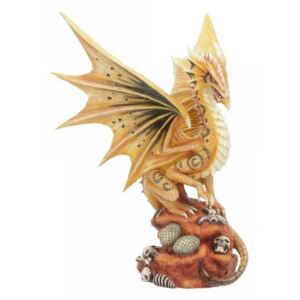 Statueta Age of Dragons - Dragon de desert adult - Anne Stokes - 24cm