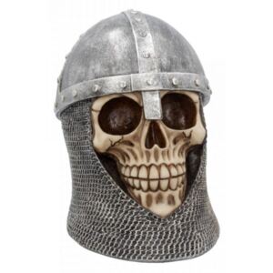Statueta craniu cavaler medieval A Knight To Remember 16.2cm