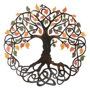 Placheta decorativa perete Copacul vietii - Intelepciune