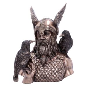 Statueta zeul nordic Mesagerii lui Odin