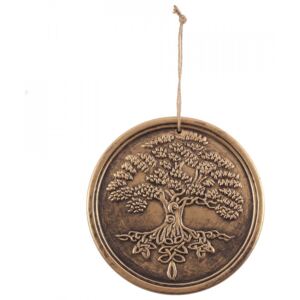 Placheta pentru perete Copacul Vietii, Lisa Parker, bronz