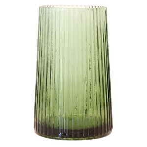 Vaza din sticla verde 13 cm Green M HK Living