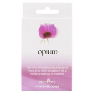 Conuri tamaie parfumata Elements - Opium
