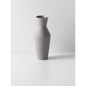 Vaza gri din portelan 25 cm Sculpt Ferm Living