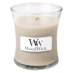 WoodWick parfumata lumanare Wood Smoke vaza mica