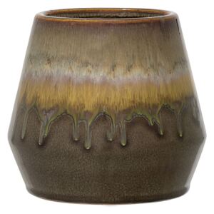 Ghiveci maro din ceramica 14 cm Flow Bloomingville