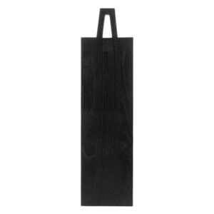 Tocator din lemn negru 55x15 cm Black M HK Living