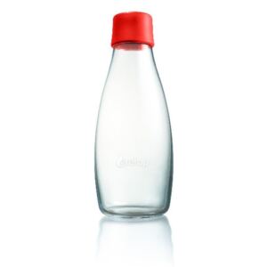 Sticlă cu garanție pe viață ReTap, 500 ml, roșu