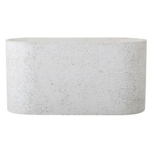 Ghiveci gri din ciment 40x20x16 cm Bloomingville