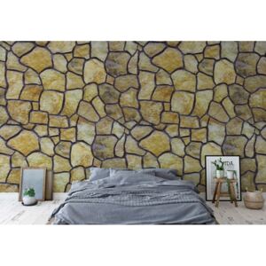 Fototapet GLIX - Stone Wall Motif 3 + adeziv GRATUIT Tapet nețesute - 254x184 cm