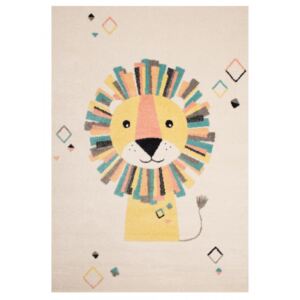 Covor multicolor pentru copii 120x170 cm Lion Stan Zala Living